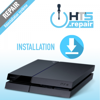 Installation système PS4 Slim.