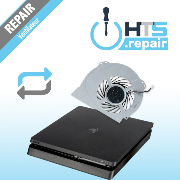 Remplacement ventilateur PS4 Slim.