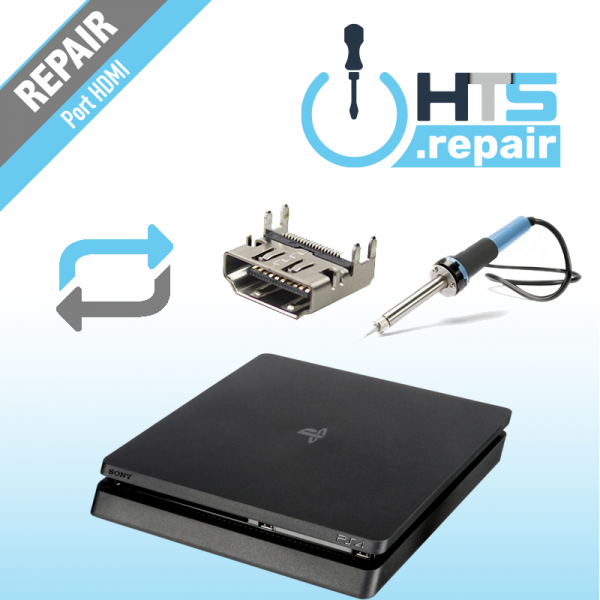 Remplacement port HDMI PS4 Slim