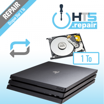 Remplacement disque dur 1To PS4 pro