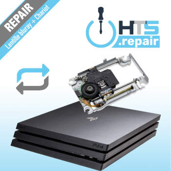 Remplacement lentille Bluray + chariot PS4 Pro