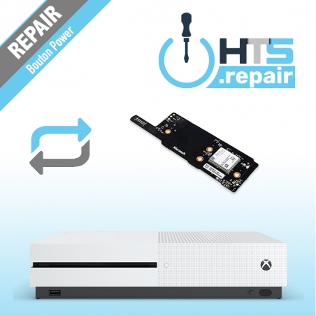 Remplacement bouton power Xbox One S