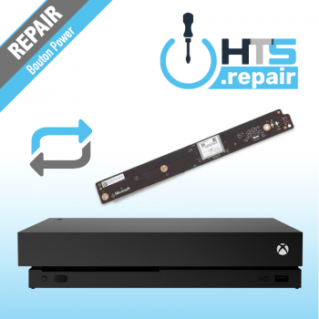 Remplacement bouton power Xbox One X