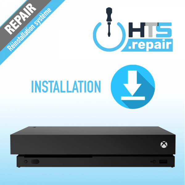 Réinstallation système Xbox One X