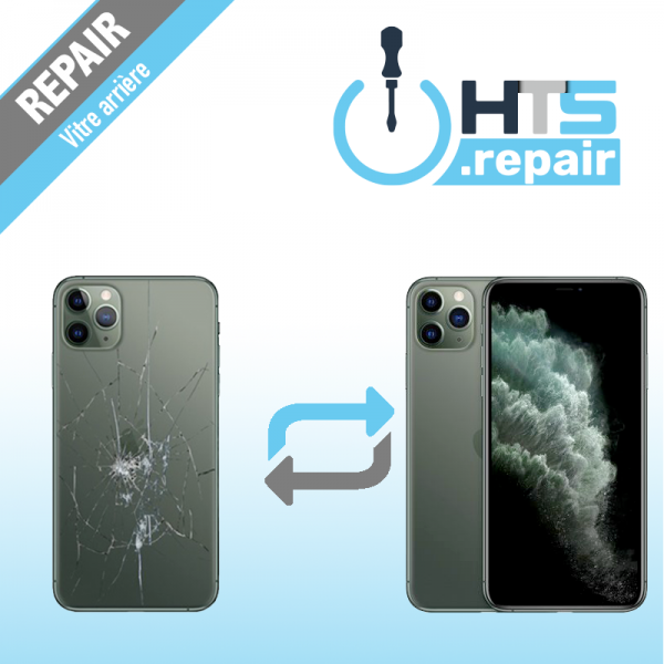 Remplacement / Réparation Vitre Arrière iPhone 11 / 11 Pro / 11