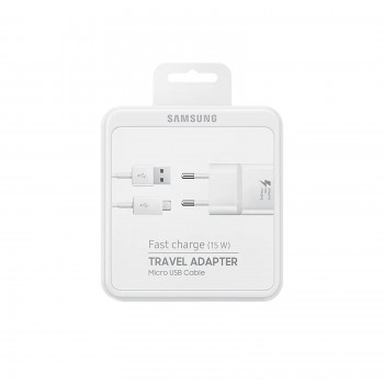 Chargeur secteur Samsung 2A + câble micro USB