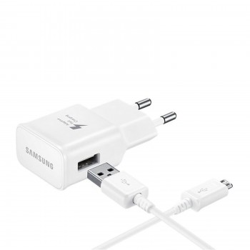 Chargeur secteur Samsung 2A + câble micro USB