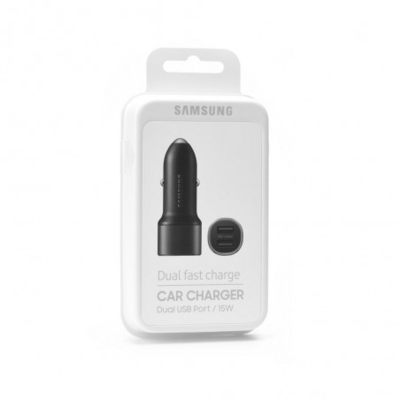 Chargeur rapide allume cigare Samsung 2 sorties USB