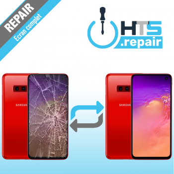 Remplacement écran complet (LCD + Tactile) Samsung Galaxy S10e (G970F) Rouge