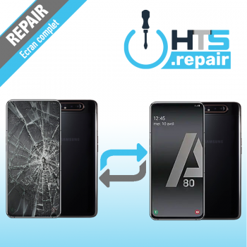 Remplacement écran complet (LCD + Tactile) Samsung Galaxy A80 (A805F)