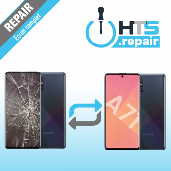 Remplacement écran complet (LCD + Tactile) Samsung Galaxy A71 (A715F)