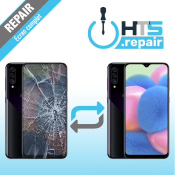 Remplacement écran complet (LCD + Tactile) Samsung Galaxy A30s (A307F)