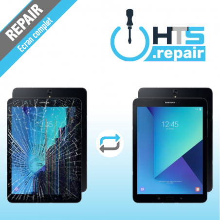 Remplacement écran complet (LCD + Tactile) SAMSUNG Galaxy Tab S3 9,7" (T820/T825)