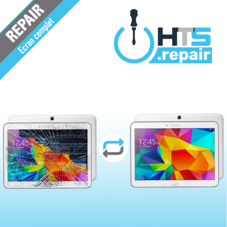 Remplacement écran complet (LCD + Tactile) SAMSUNG Galaxy Tab 4 10,1" (T530/T535)