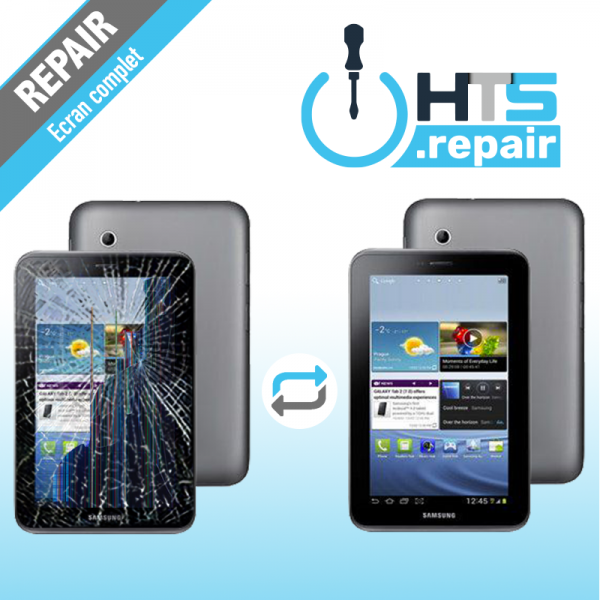 Remplacement écran complet (LCD + Tactile) SAMSUNG Galaxy Tab 2 7" (P3100/P3110)
