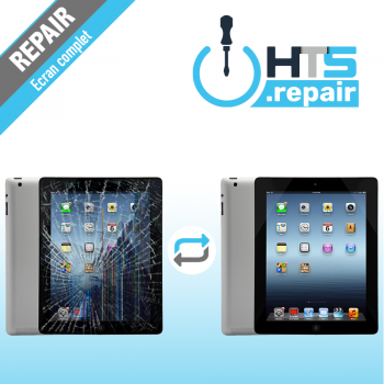 Remplacement écran complet (LCD + Tactile) APPLE iPad 4 (A1458)