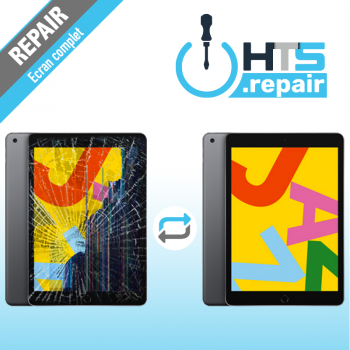 Remplacement écran complet (LCD + Tactile) APPLE iPad 7 (A2197)