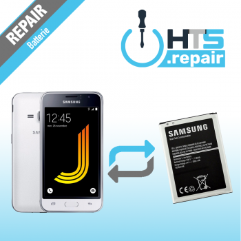 Remplacement batterie d'origine SAMSUNG Galaxy J1 2016 (J120F) blanc
