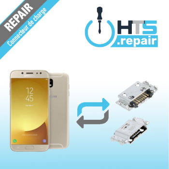 Remplacement connecteur de charge SAMSUNG Galaxy J5 2017 (J530F) or