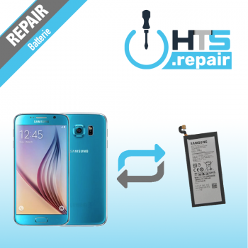 Remplacement batterie d'origine SAMSUNG Galaxy S6 (G920F) bleu