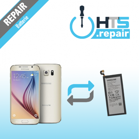 Remplacement batterie d'origine SAMSUNG Galaxy S6 (G920F) or