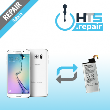 Remplacement batterie d'origine SAMSUNG Galaxy S6 Edge (G925F) blanc