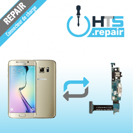 Remplacement connecteur de charge SAMSUNG Galaxy S6 Edge (G925F) or