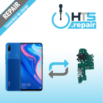 Remplacement connecteur de charge HUAWEI P Smart Z bleu