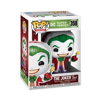 POP! SUPER HEROES DC - THE JOKER AS SANTA 358
