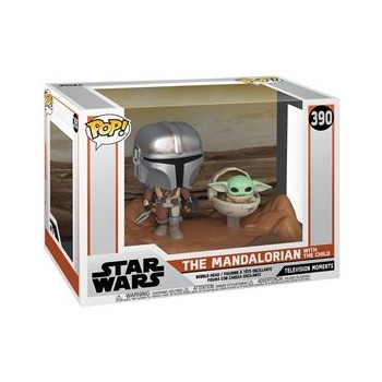 POP! STAR WARS - THE MANDALORIAN WITH THE CHILD 390