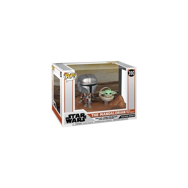 POP! STAR WARS - THE MANDALORIAN WITH THE CHILD 390