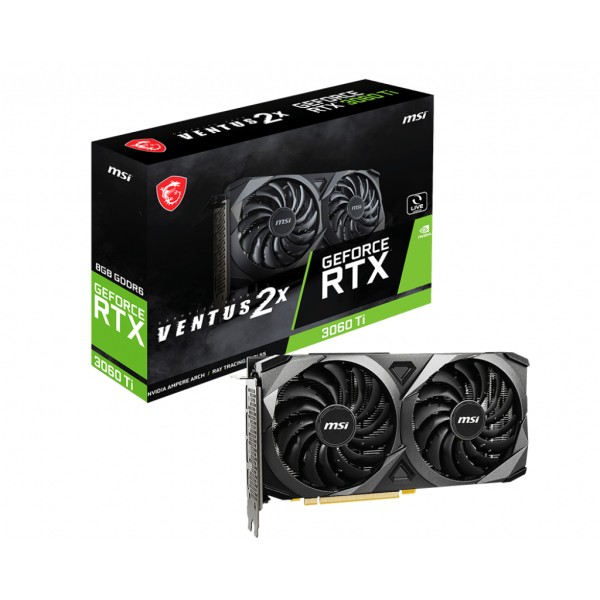 MSI RTX 3060TI VENTUS 2X 8G LHR MSI RTX 3060TI VENTUS 2X 8G LHR